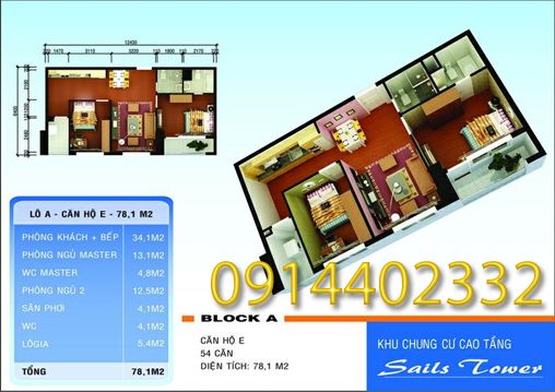 Sở hữu chung cư Sails Tower Sông Nhuệ chỉ cần 700tr =_1 tỷ có ngày 1 căn hộ!!!
