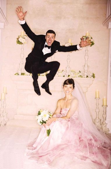 Jessica Biel's wedding dress