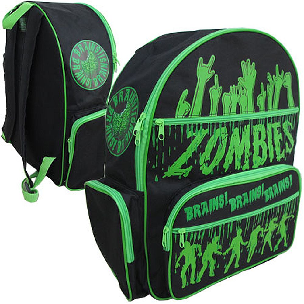 Kreepsville 666 Zombie Backpack Brains Horror Black Halloween | EBay