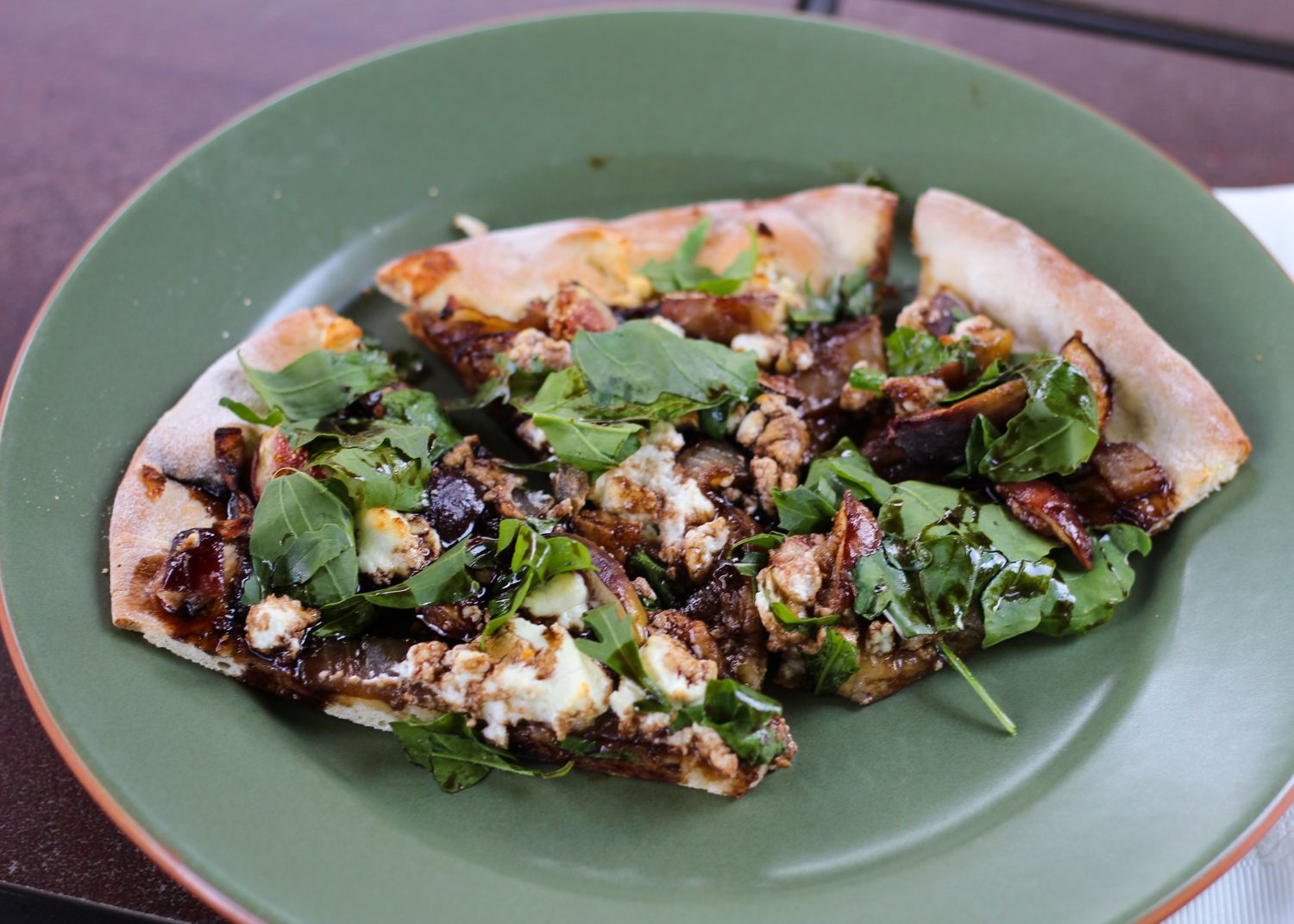 fig and goat cheese pi zza