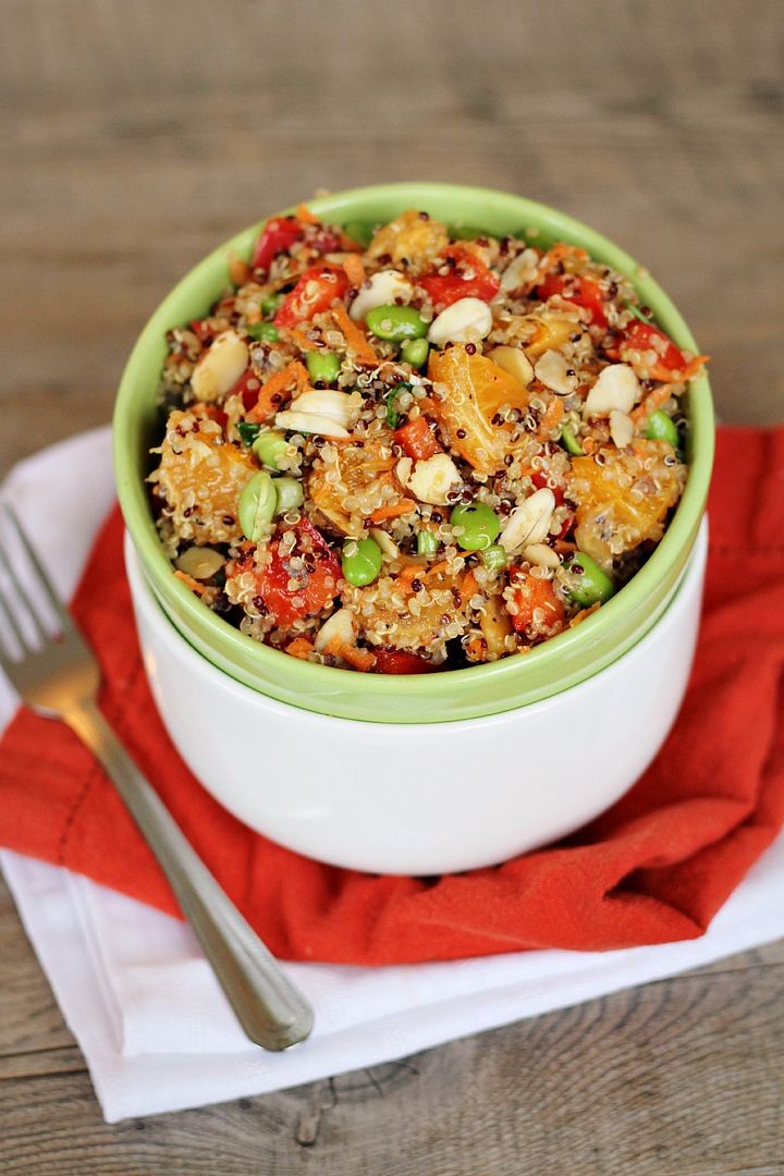 Asian-Inspired Mandarin Quinoa Salad