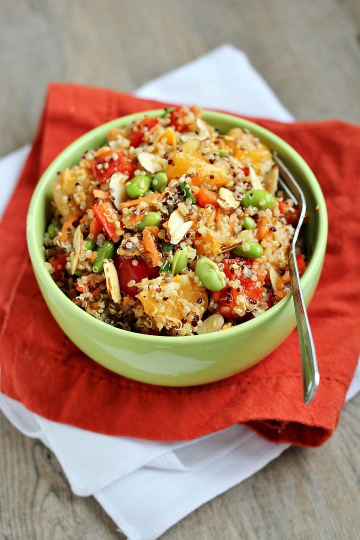 Asian-Inspired Mandarin Quinoa Salad