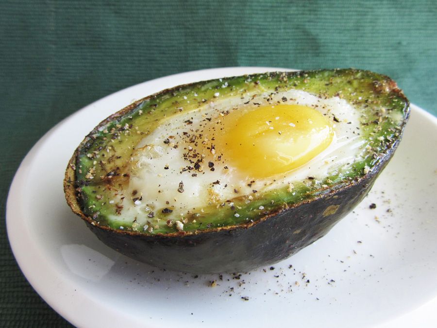 Egg Baked in an Avocado