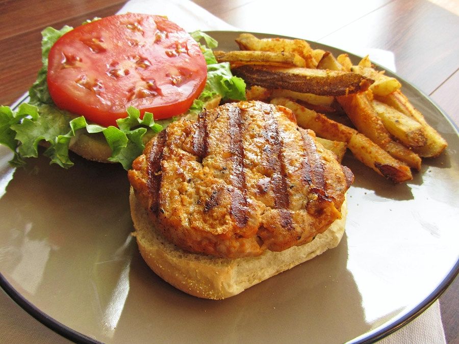 Buffalo Chicken Burgers