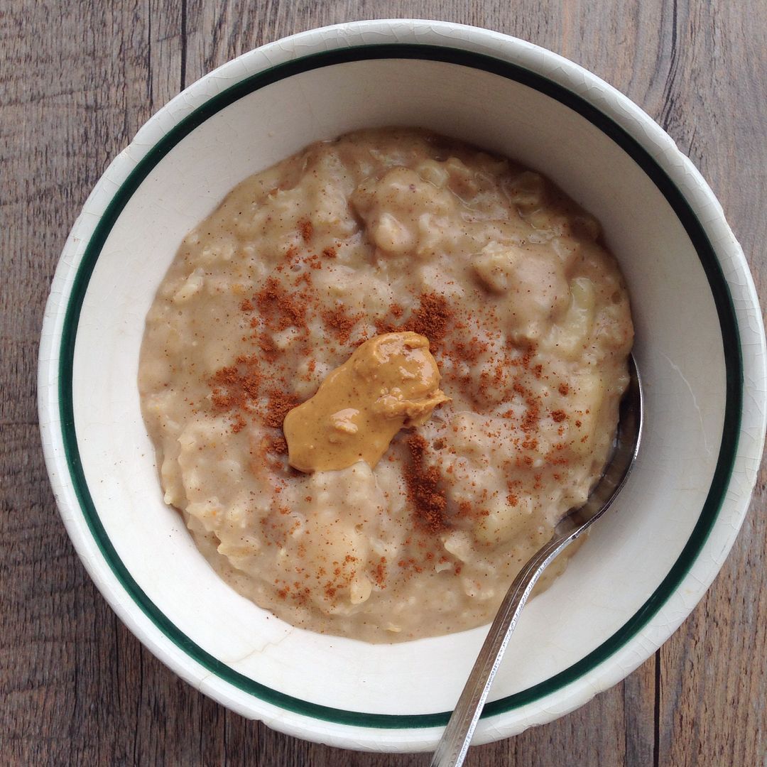 peanut butter oatmeal