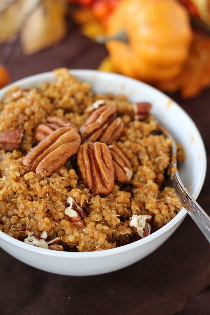 Pumpkin Spice Breakfast Quinoa