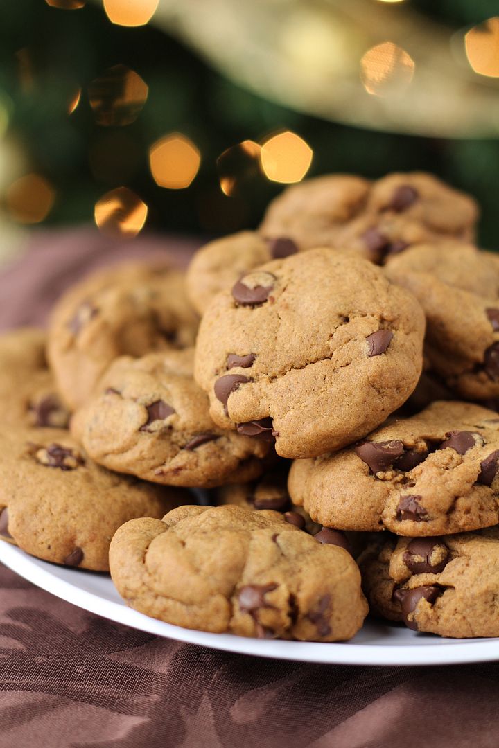 Gingerbread Chocolate Chip Cookies