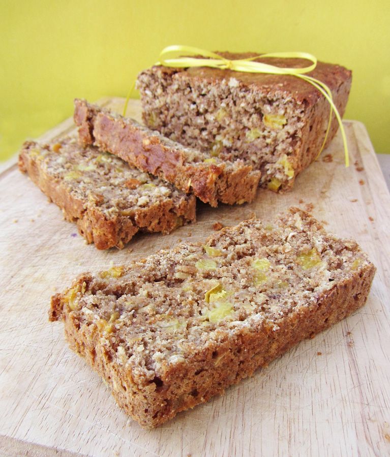 Whole Wheat Peach Oatmeal Bread