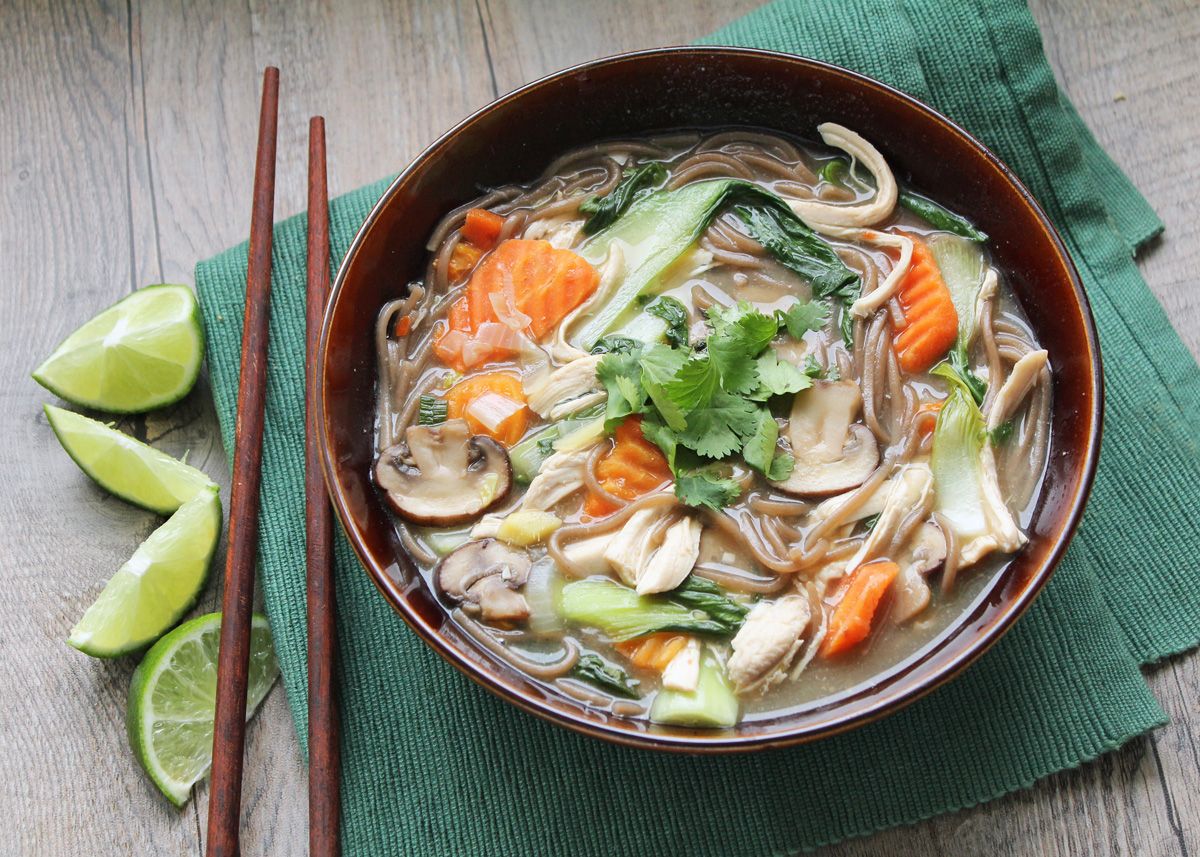 Asian-Style Chicken Noodle Soup