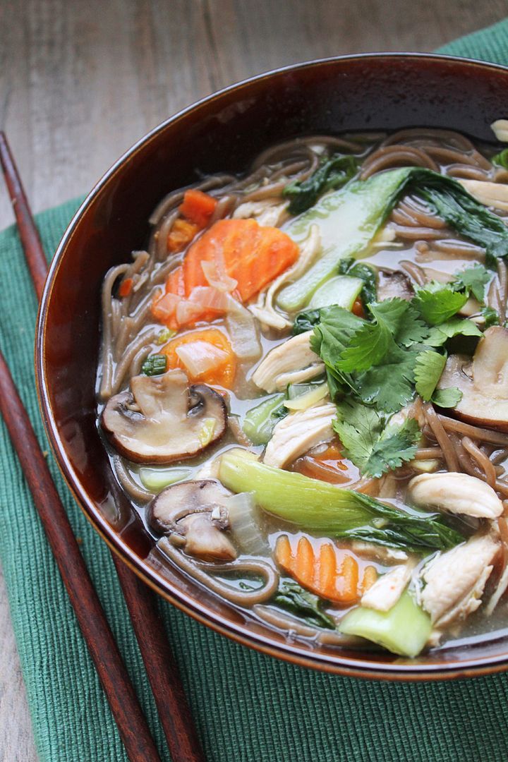 Asian-Style Chicken Noodle Soup