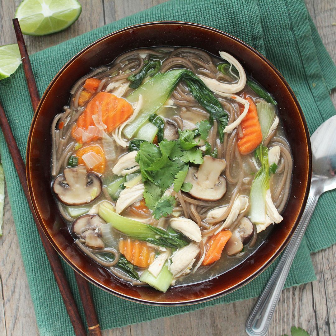 Asian-Style Chicken Noodle Soup