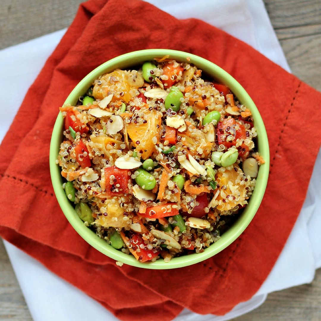 Asian-Inspired Mandarin Quinoa Salad