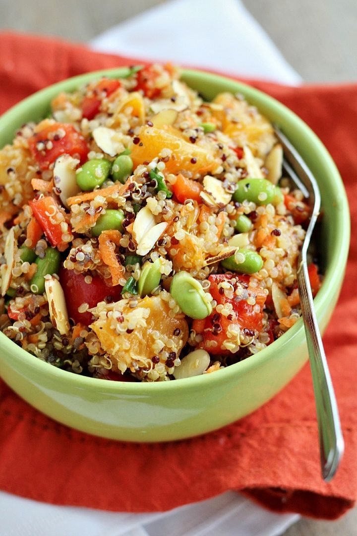 Asian-Inspired Mandarin Quinoa Salad