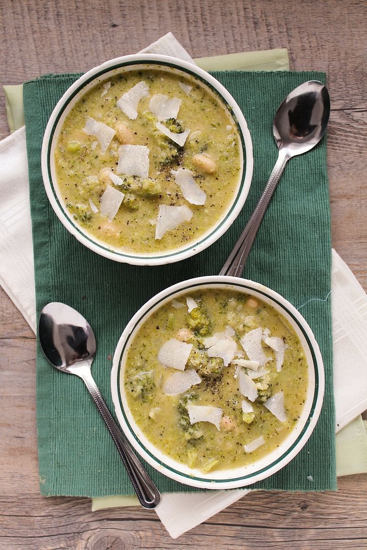 Broccoli White Bean Soup