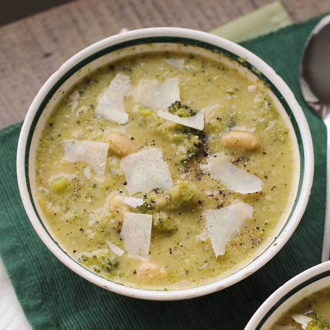 Broccoli White Bean Soup