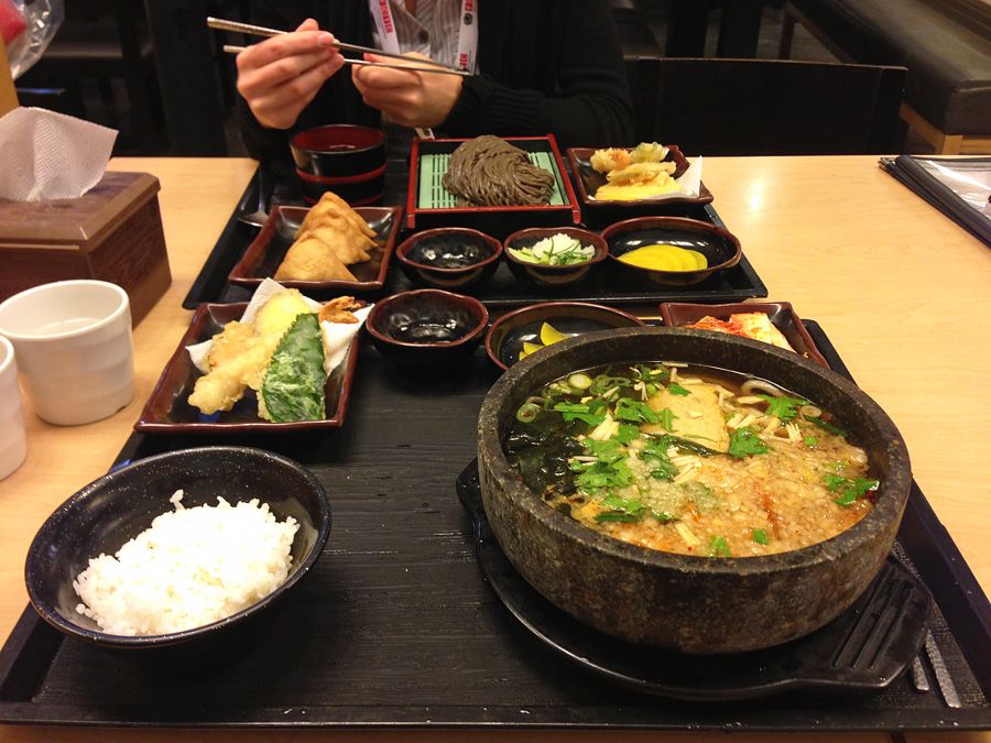 Japanese lunch