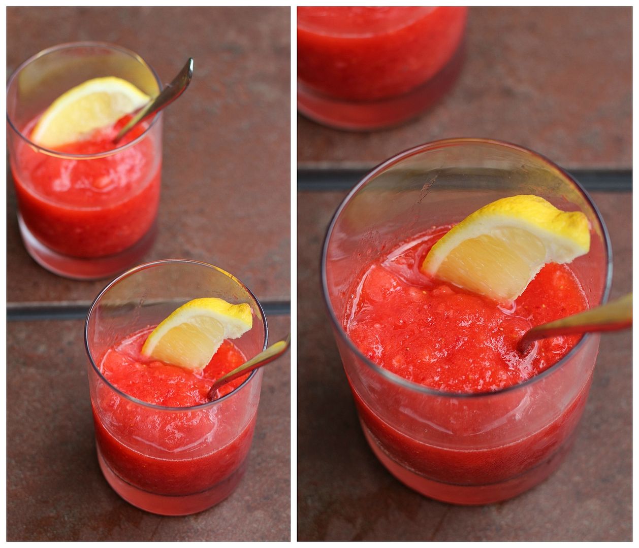 Frozen Spiked Strawberry Lemonade