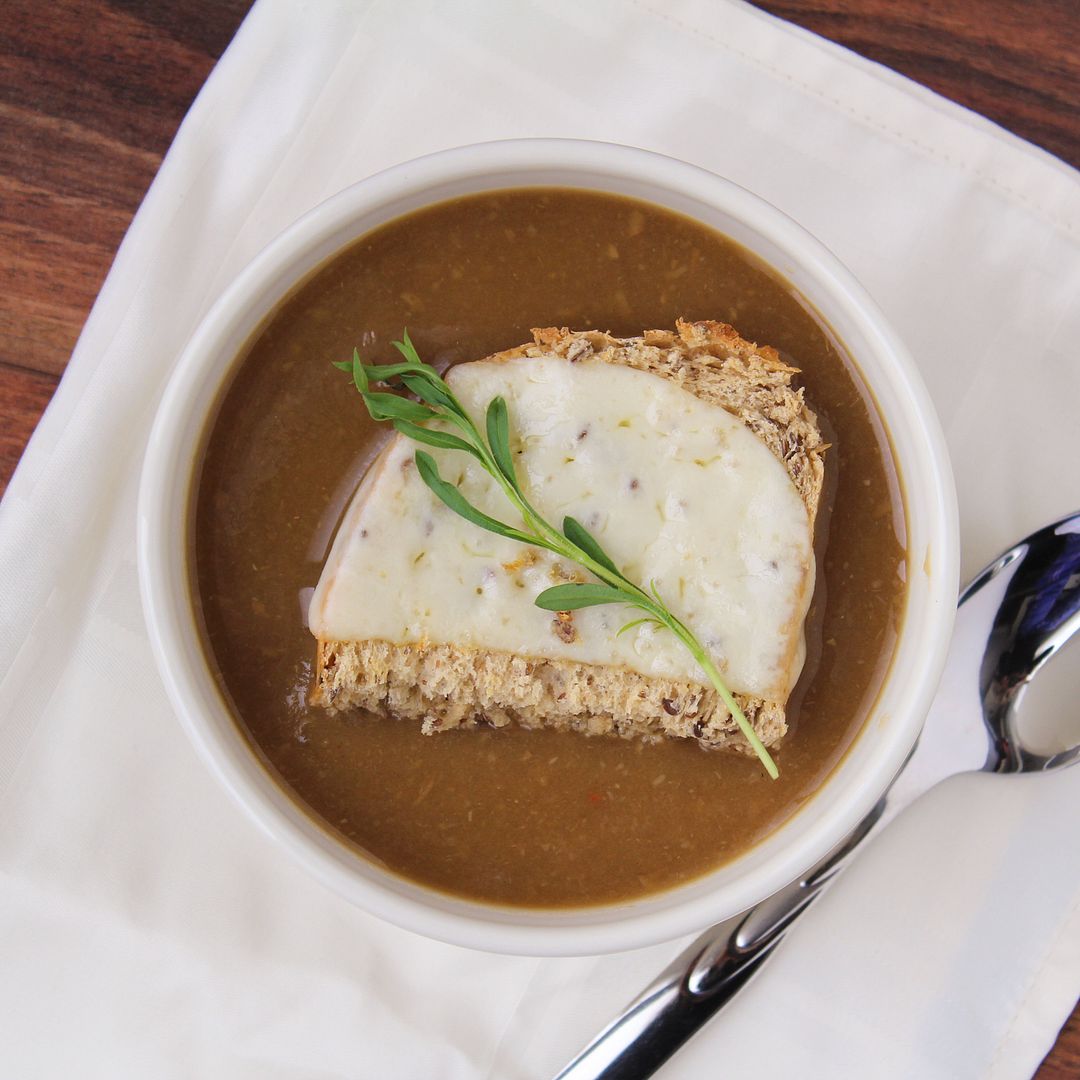 Caramelized Onion and Potato Soup