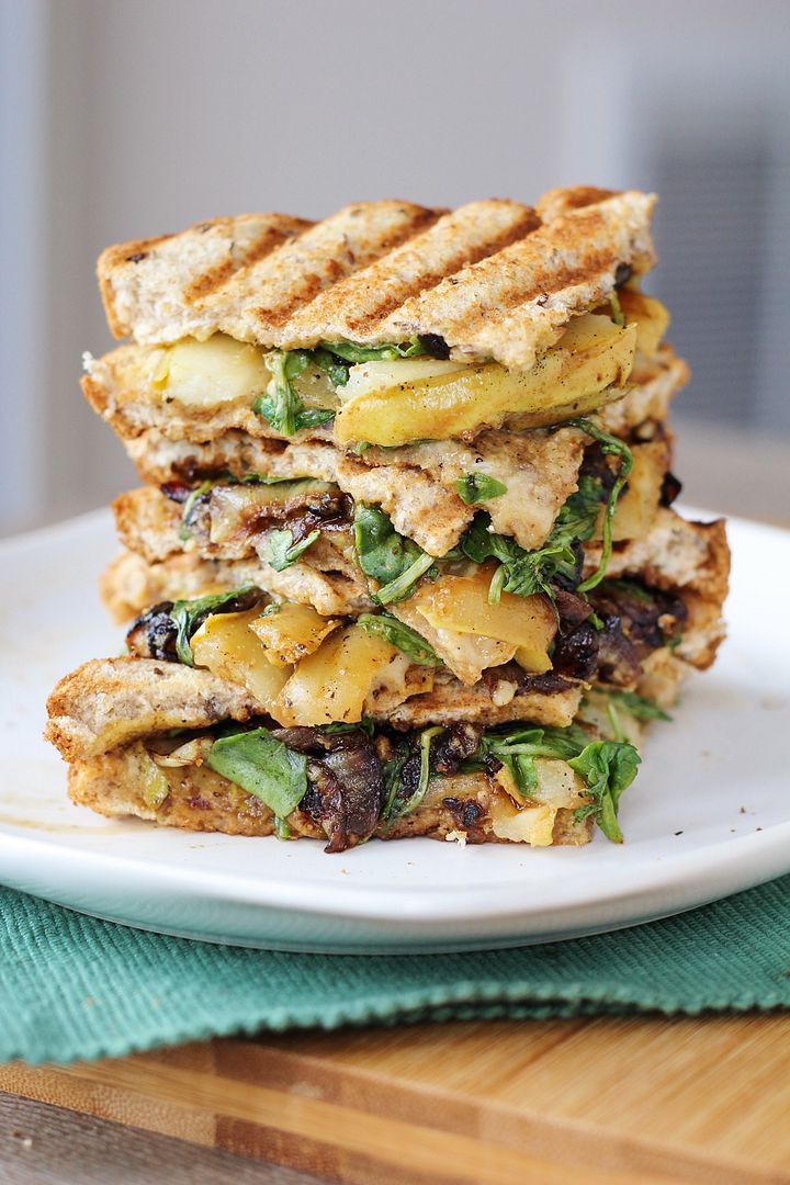 Pear, Blue Cheese, & Caramelized Onion Panini