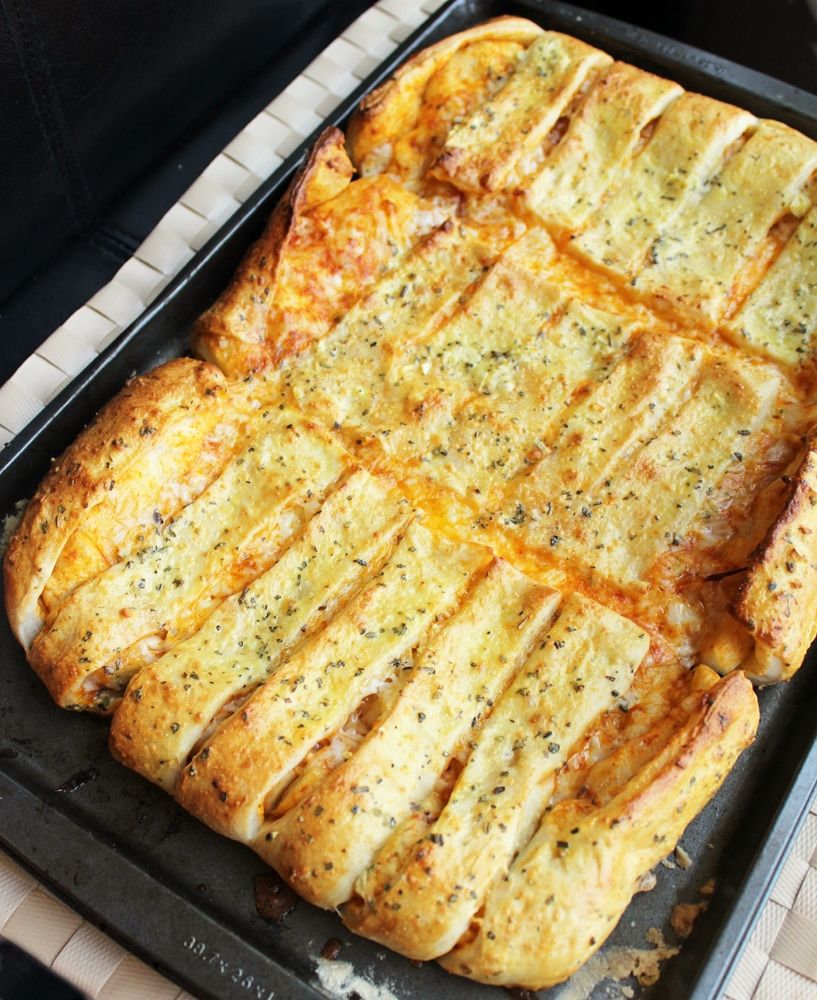 Pizza Stuffed Breadsticks