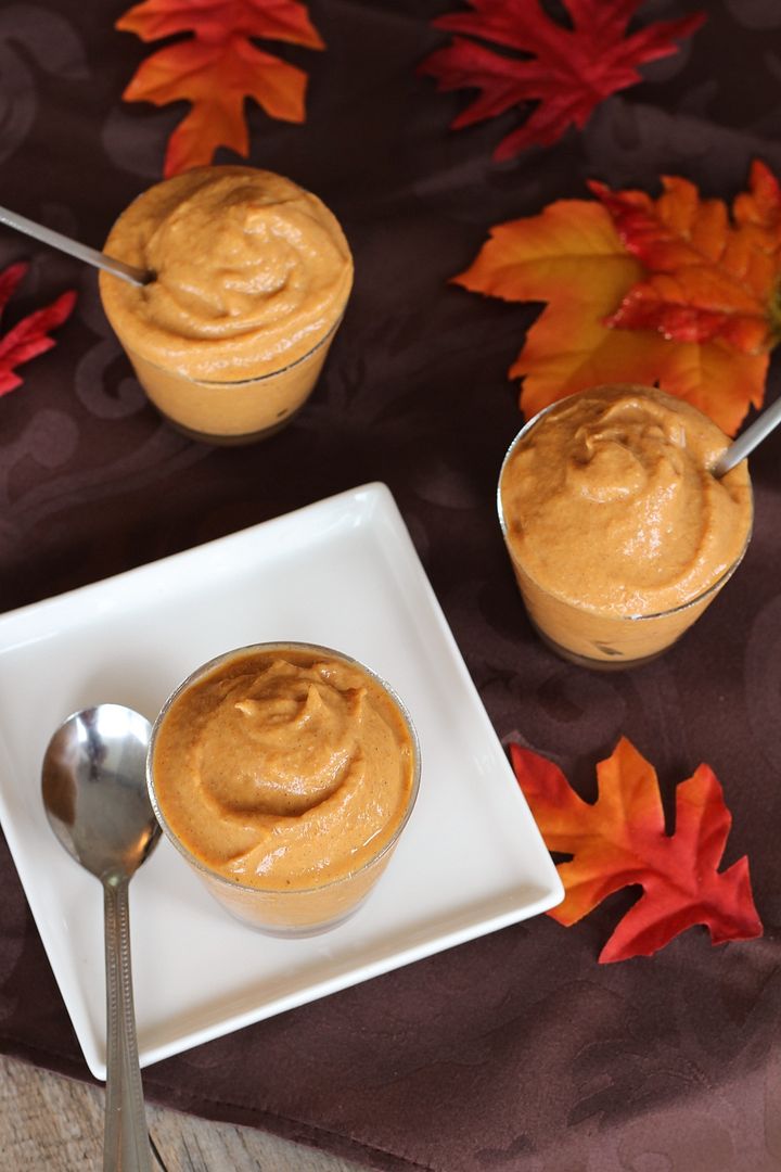 Healthy Pumpkin Tofu Mousse