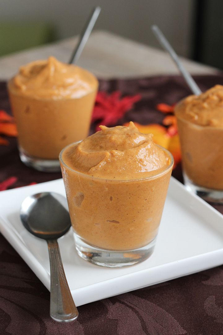 Healthy Pumpkin Tofu Mousse