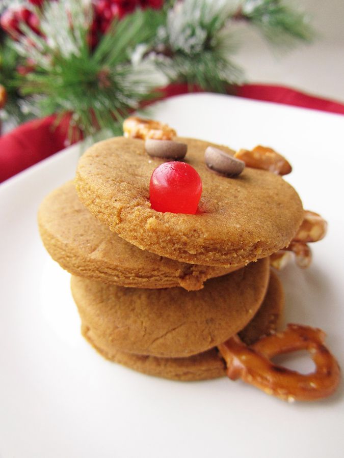 Rudolph Gingerbread Cookies