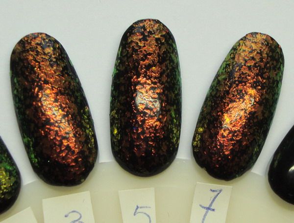 Golden Rose Scale Effect number 3, 5 and 7