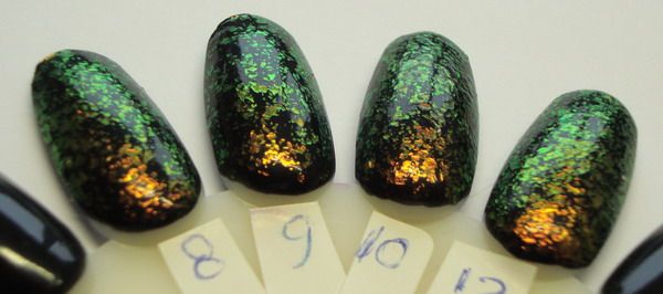 Golden Rose Scale Effect numbers 8, 9, 10 and 12, different angle