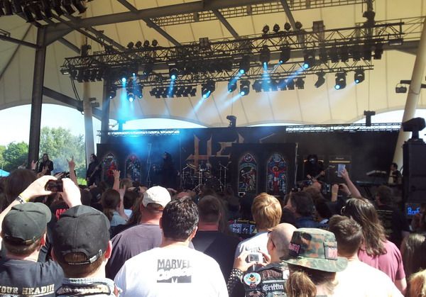 Hell band at Rockhard