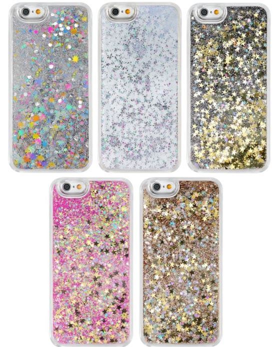 Glitter Bling Stars Novelty Liquid Phone Case For Iphone 55s 66s And 66s Plus Ebay 7996