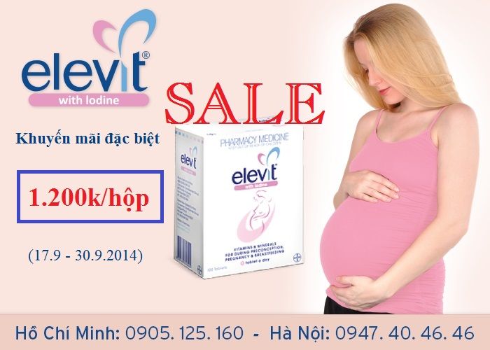 Thuốc Elevit cho bà bầu (nhập khẩu Úc)