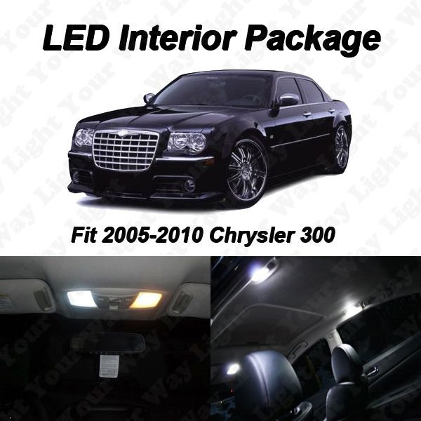 Chrysler 300 led license plate lights #5