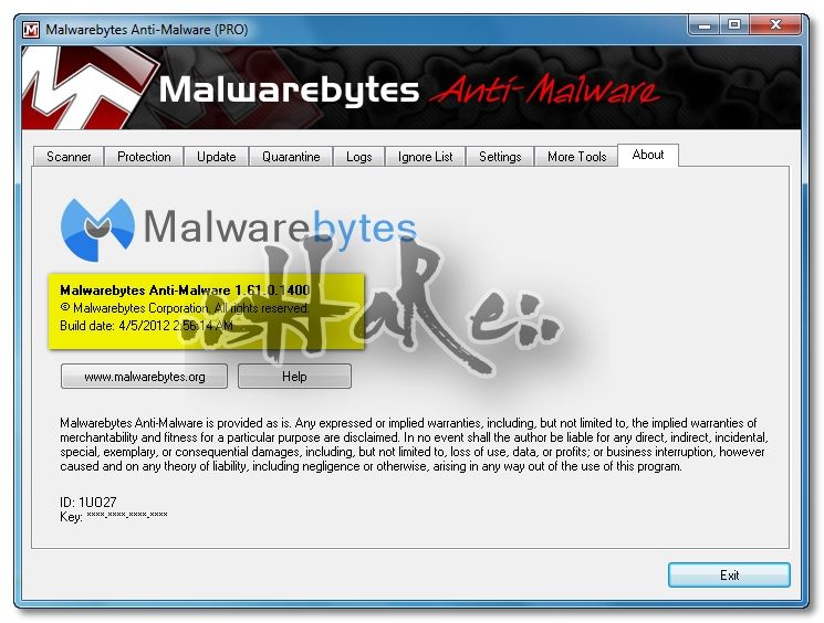 Malwarebytes Anti Malware Free Serial Number