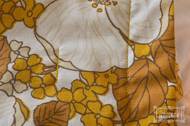 Upcycled Vintage Sheet Curtains