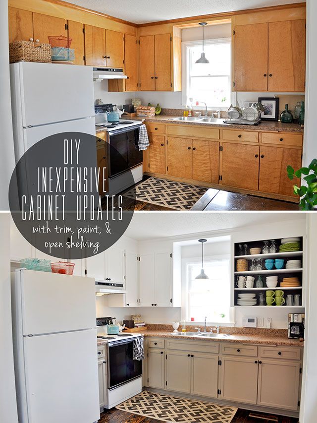 Diy Inexpensive Cabinet Updates Beautiful Matters