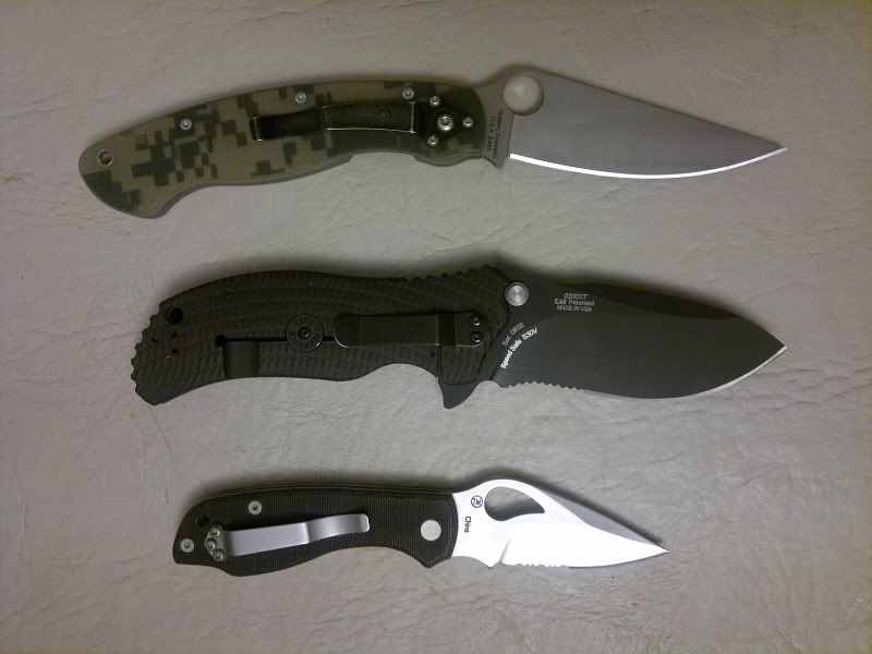 Spyderco militari camo vs Zero Tolerance 300sf Foro Full Aventura