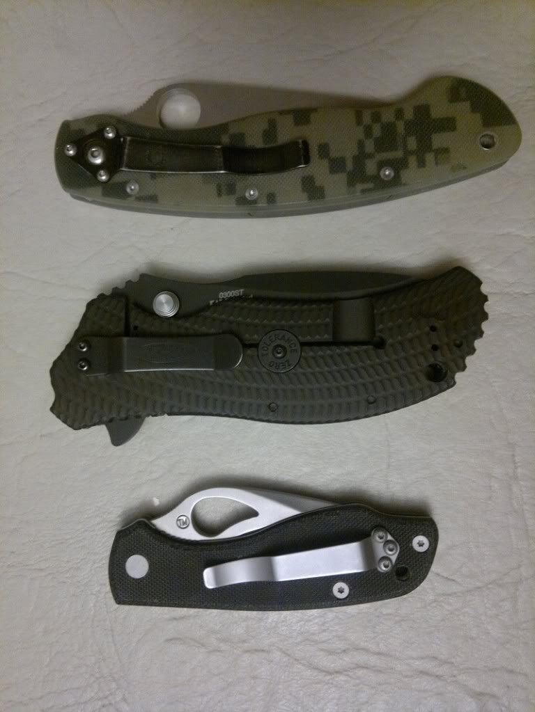 Spyderco militari camo vs Zero Tolerance 300sf Foro Full Aventura