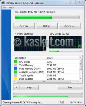 Memory RAM Booster