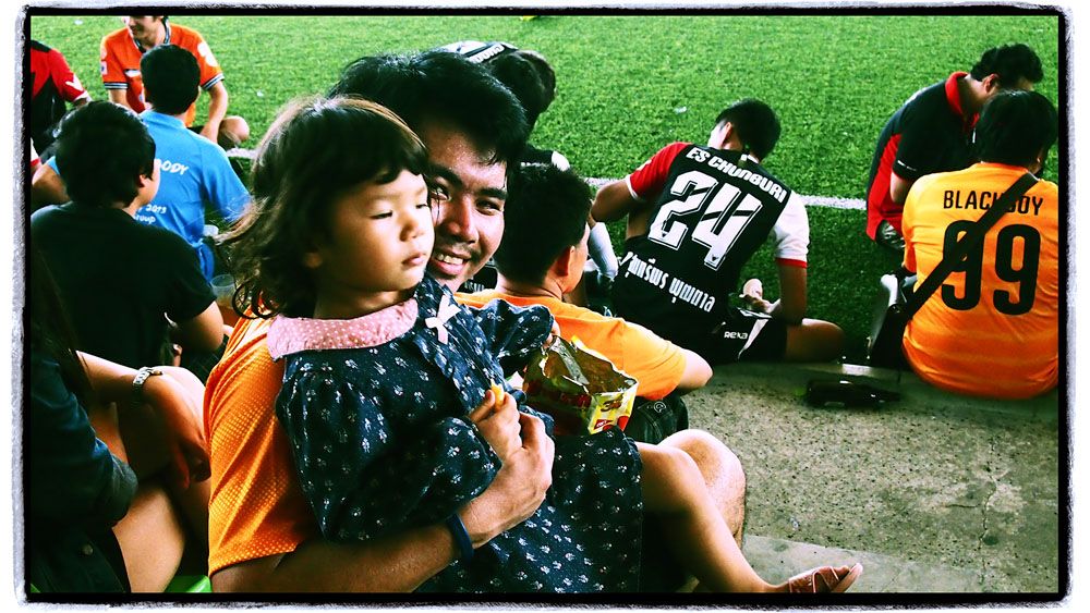 ภาพบรรยากาศงานฟุตบอลประเพณี CIVIC ES GROUP @ BFC บางแสน