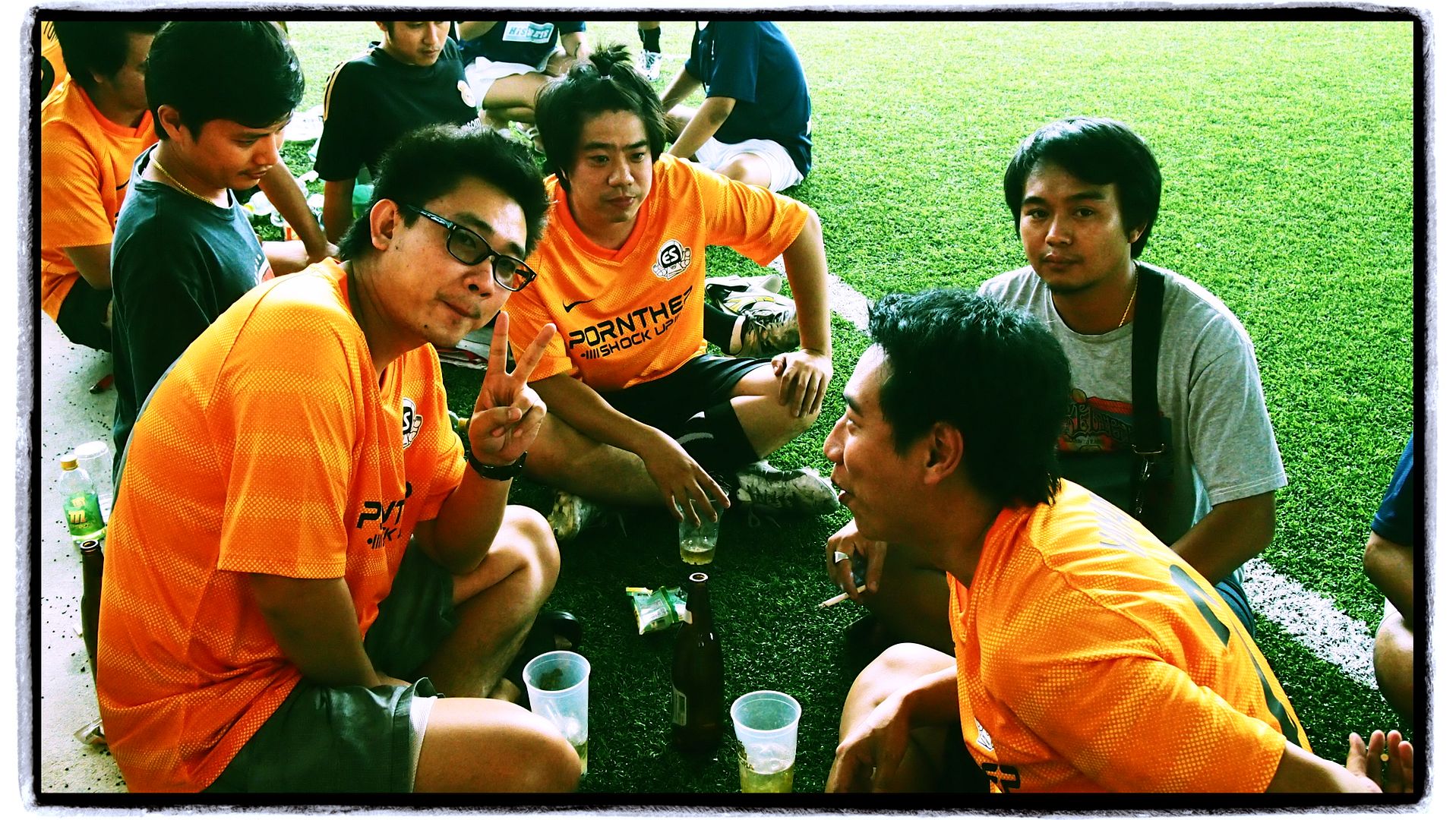 ภาพบรรยากาศงานฟุตบอลประเพณี CIVIC ES GROUP @ BFC บางแสน