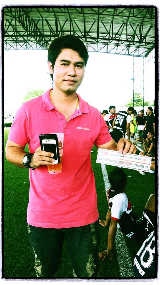 ภาพบรรยากาศงานฟุตบอลประเพณี CIVIC ES GROUP @ BFC บางแสน