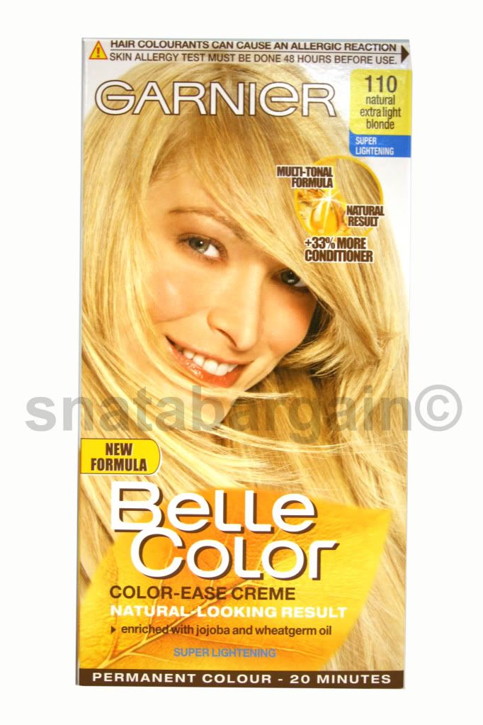 Garnier Permanent Belle Color No110 Natural Extra Light Blonde Natural Looking Ebay 