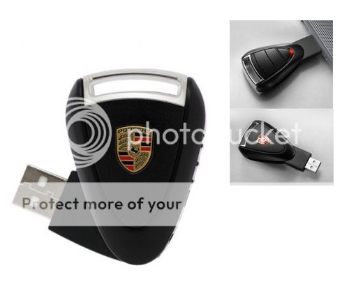 Porsche Boxter 911 Car Key 64GB USB Drive Memory Thumb 2 0 Flash Stick 