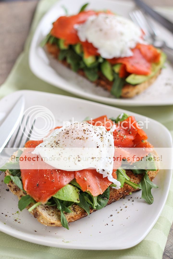 Smoked Salmon & Avocado Egg Sandwich | Once Upon a Cutting Board