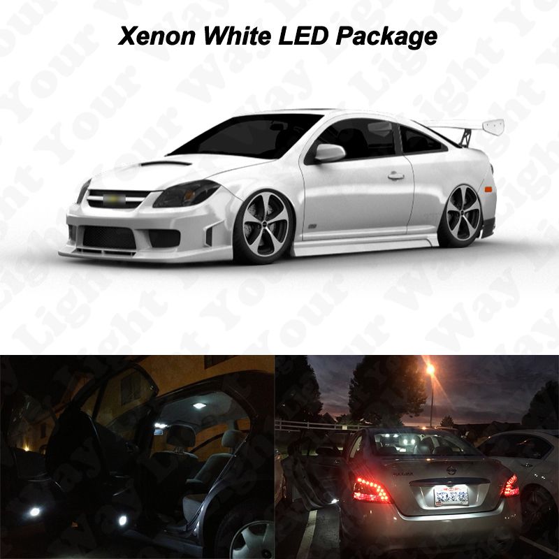 Tool 10 X Xenon White Interior Led Lights Package For 2005