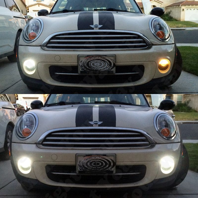 2x Mini Cooper R56 Clubman R55 White 2825 W5W LED Parking Driving Light
