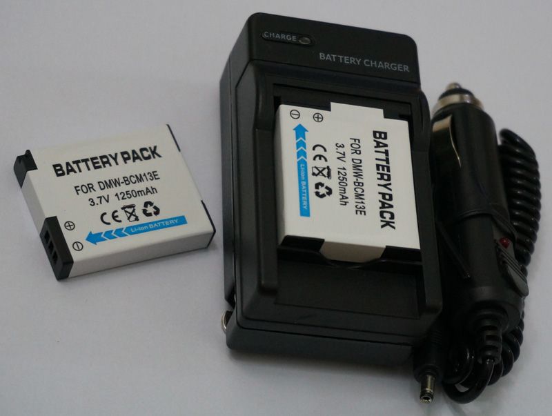 Battery Charger For Panasonic Lumix DMC-TZ55 DMC-TZ60 DMC-TZ61 DMW-BCM13E